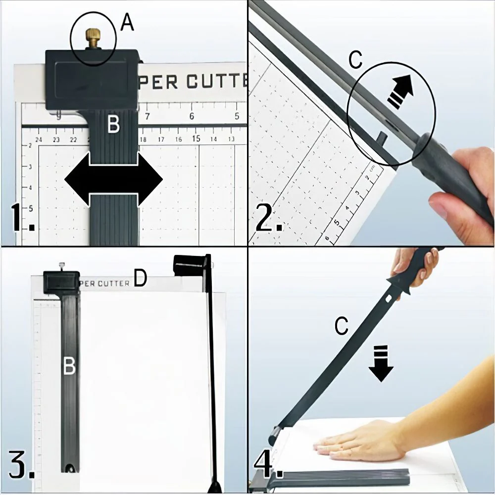 A4 Paper Card Document Steel Cutter machine - Image 3