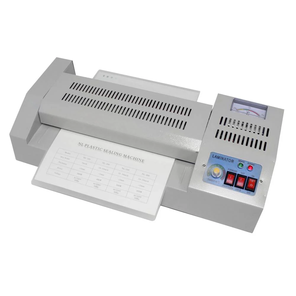 A4 Thermal Laminator – Hot and Cold Document Laminator / Metal Body + Print Care Laminating Film A4 - Image 3
