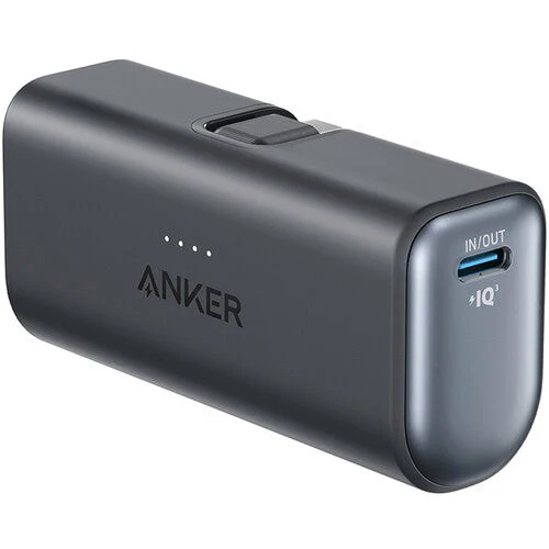 Anker Nano 22.5W 5000mAh Power Bank with Built-In USB-C Connector – Black - Image 6