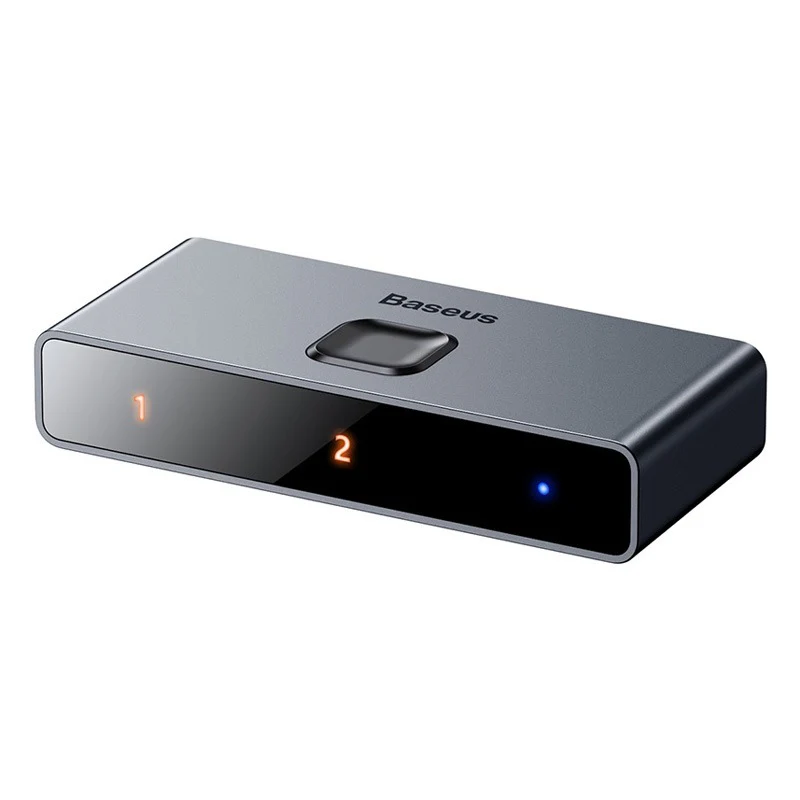 Baseus Matrix HDMI Splitter – 4K HDMI Switch Adapter, 2-in-1 out HDMI Switcher - Image 5