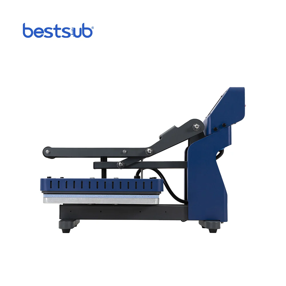 BestSub Manual Flat Heat Press – 38 x 38 cm / Seychelles Blue - Image 2
