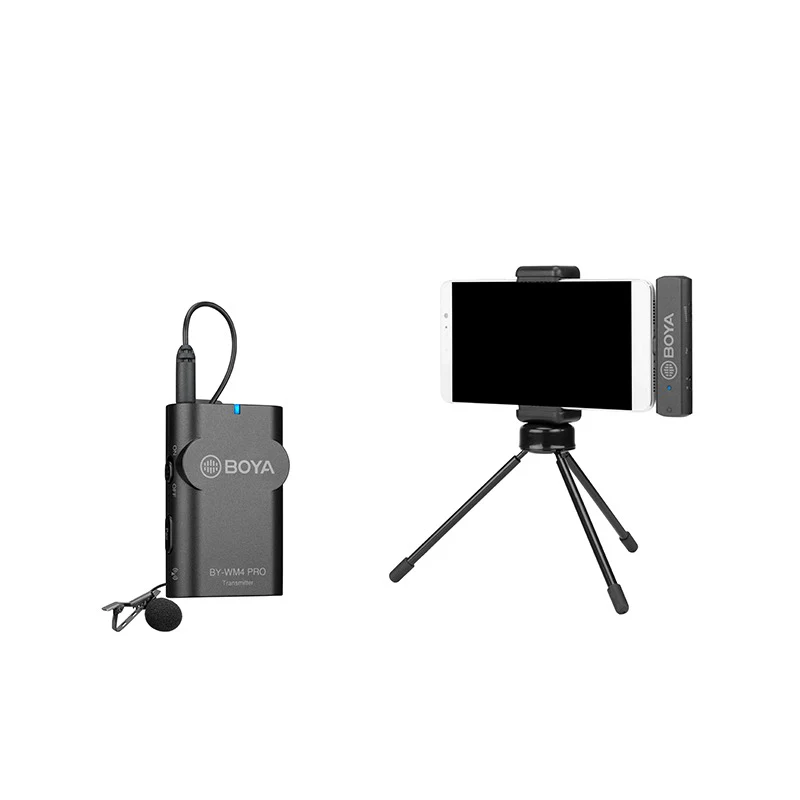 BOYA 2.4 GHz Wireless Microphone System – Professional Audio – Black - Image 8