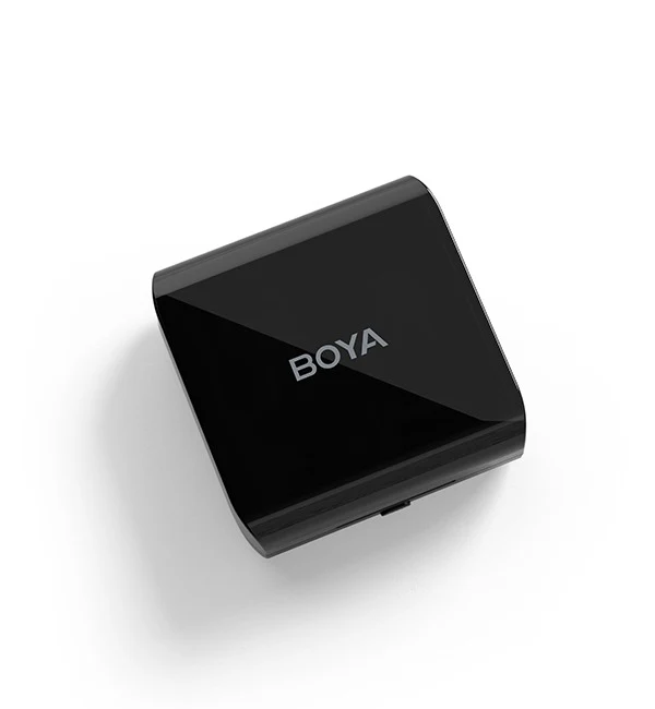 BOYA 2.4GHz Wireless Microphone (1Transmitter+1Receiver) – Black - Image 3