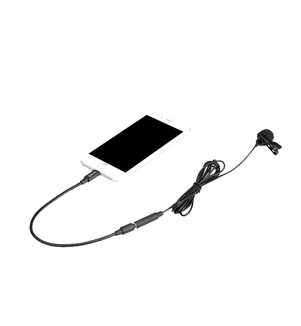 BOYA Clip-On Digital Lavalier Microphone for iOS/Mac/Windows – Black - Image 3