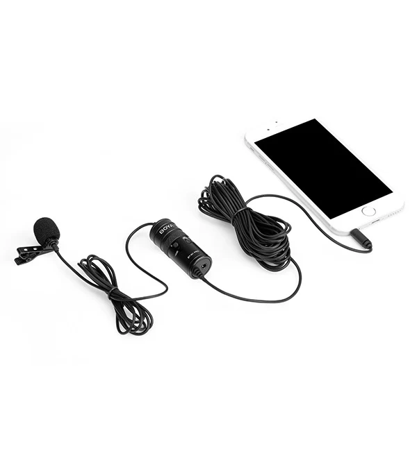 BOYA Lavalier Microphone (With Sound Attenuation) – Black - Image 5