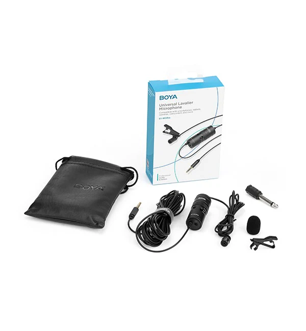 BOYA Lavalier Microphone (With Sound Attenuation) – Black - Image 6