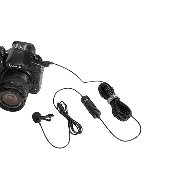 BOYA Lavalier Microphone with XLR Connector – Black - Image 6