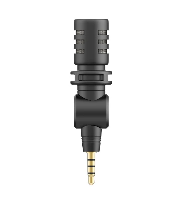 BOYA Miniature Condenser Smartphone Microphone (3.5mm Jack ) – Black - Image 2