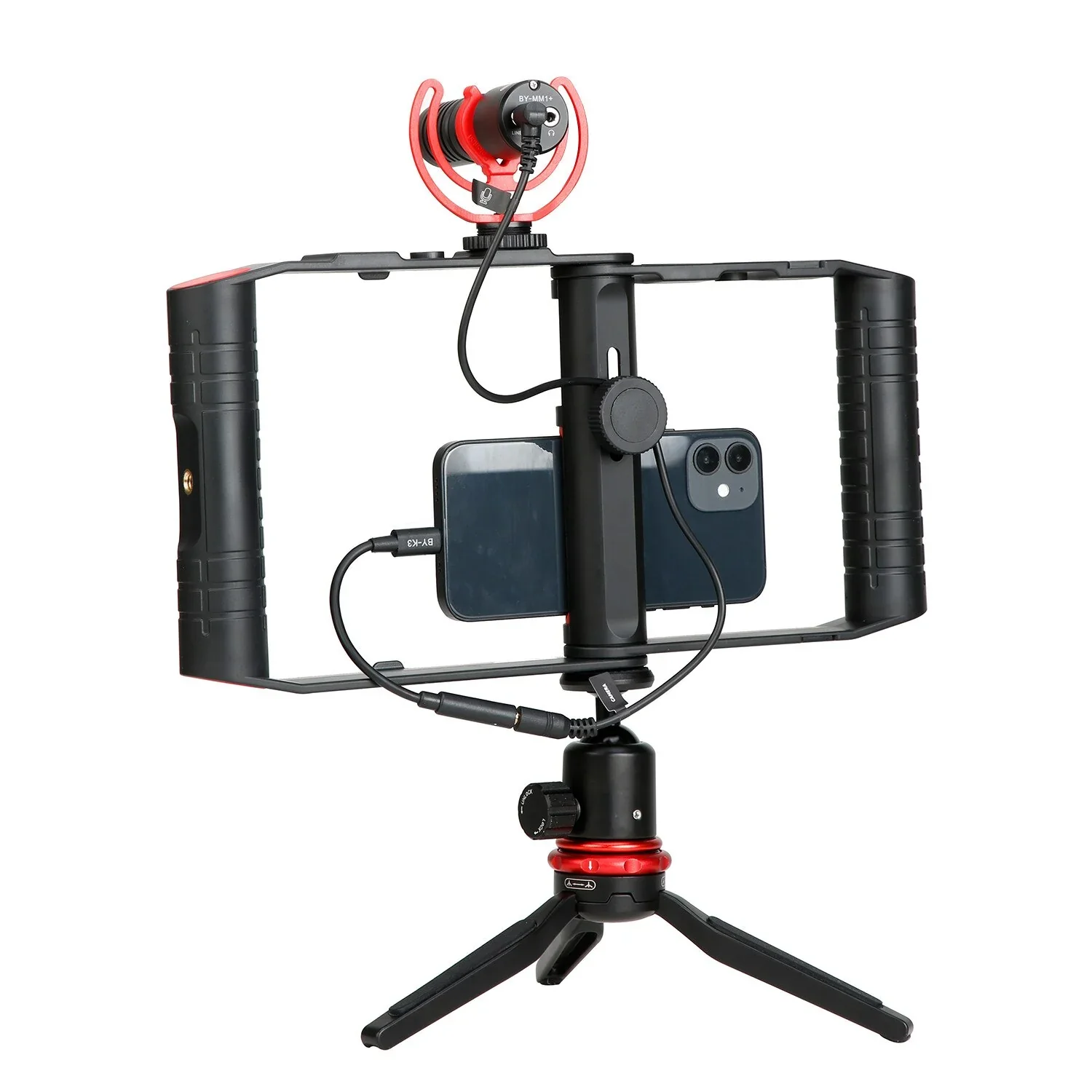 BOYA Multifunctional Smartphone Video Kit – Black - Image 10