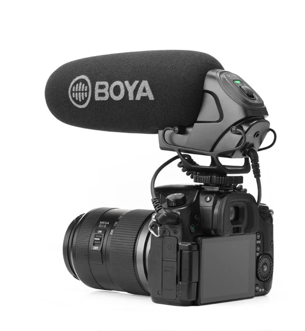 BOYA On-Camera Shotgun Microphone – Black - Image 3