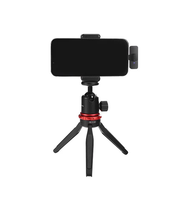 BOYA Smallest 2.4Ghz Wireless Microphone for Type-C device( 2TX+1RX ) – Black - Image 6