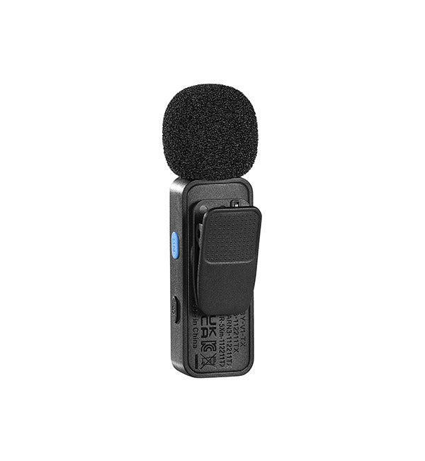 BOYA Smallest 2.4Ghz Wireless Microphone for Type-C device(1TX+1RX) – Black - Image 4
