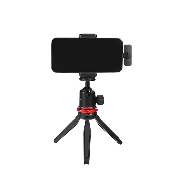 BOYA Smallest 2.4Ghz Wireless Microphone for Type-C device(1TX+1RX) – Black - Image 6