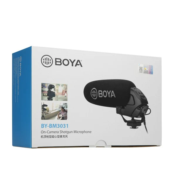 BOYA Super-Cardioid Shotgun Microphone – Black - Image 5