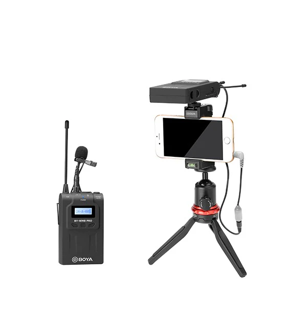 BOYA UHF Dual-Channel Wireless Microphone System – Professional Audio Solution - Image 4