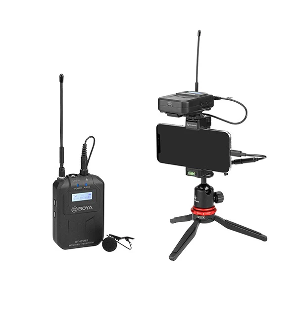 BOYA UHF Wireless Microphone System – Black - Image 6
