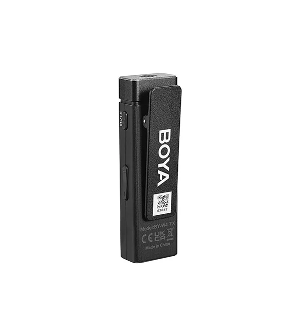 BOYA Ultracompact 2.4GHz Four-channel Wireless Microphone System – Black - Image 5