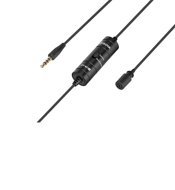 BOYA Universal Lavalier Microphone – Black - Image 2