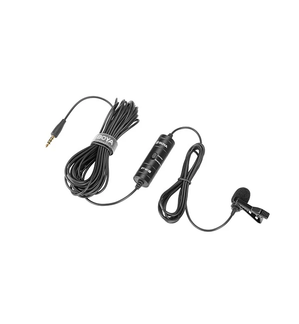 BOYA Universal Lavalier Microphone – Black - Image 4