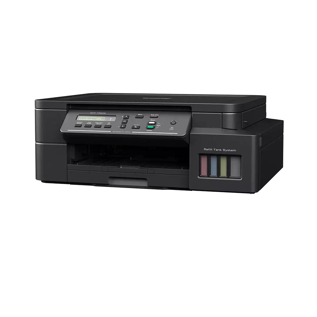 Brother Ink Tank DCP-T520W AIO - 17ipm / 6000dpi / A4 / USB / Wi-Fi Direct / Color Inkjet - Printer - Image 3