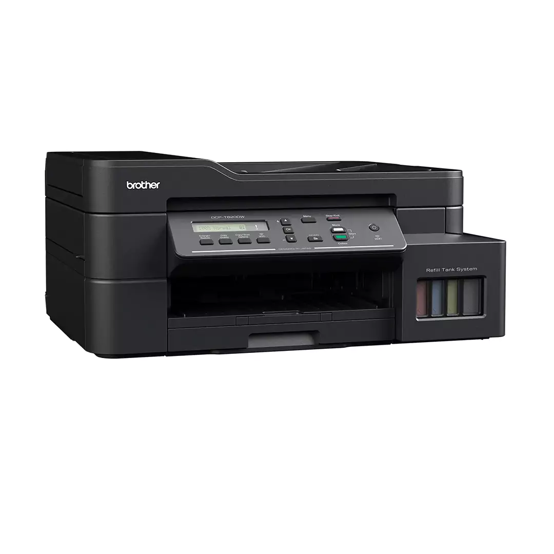 Brother Ink Tank DCP-T820DW AIO - 17ipm / 6000dpi / A4 / USB / LAN / Wi-Fi Direct / Color Inkjet - Printer - Image 4