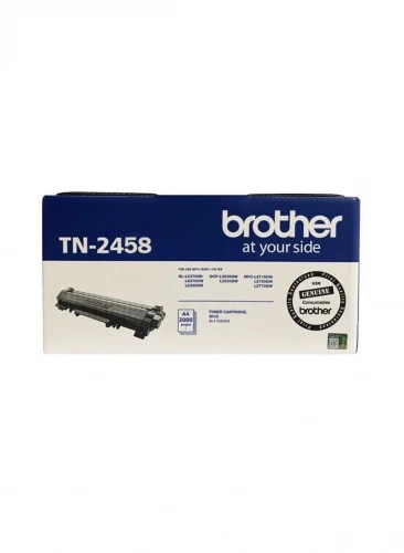 Brother TN-2458 Black Toner Cartridge – 4500 Pages / Black Color / Toner Cartridge