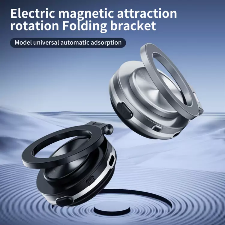 C1 Foldable Magnetic Car Phone Holder with Vacuum Adsorption - Image 6