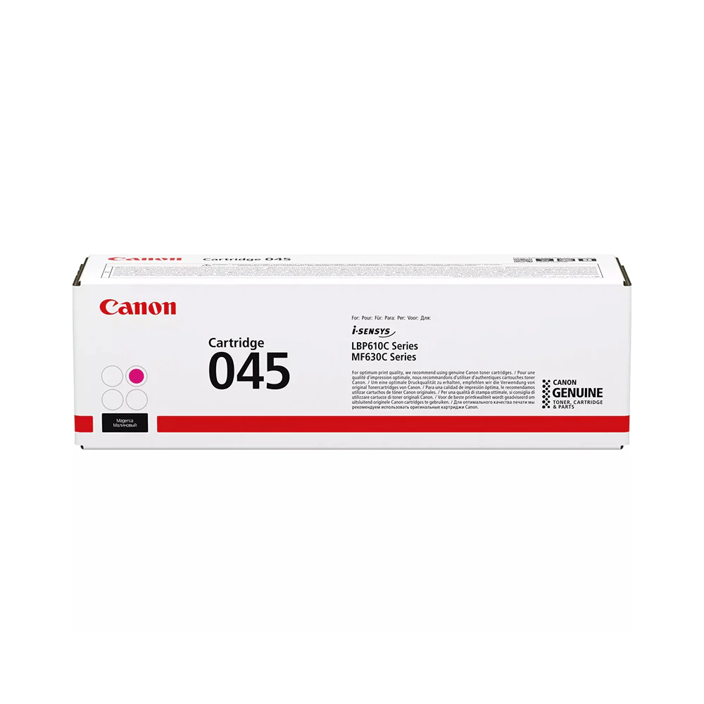 Canon 045 Magenta Toner Cartridge – 1.3K Pages / Magenta Color / Toner Cartridge