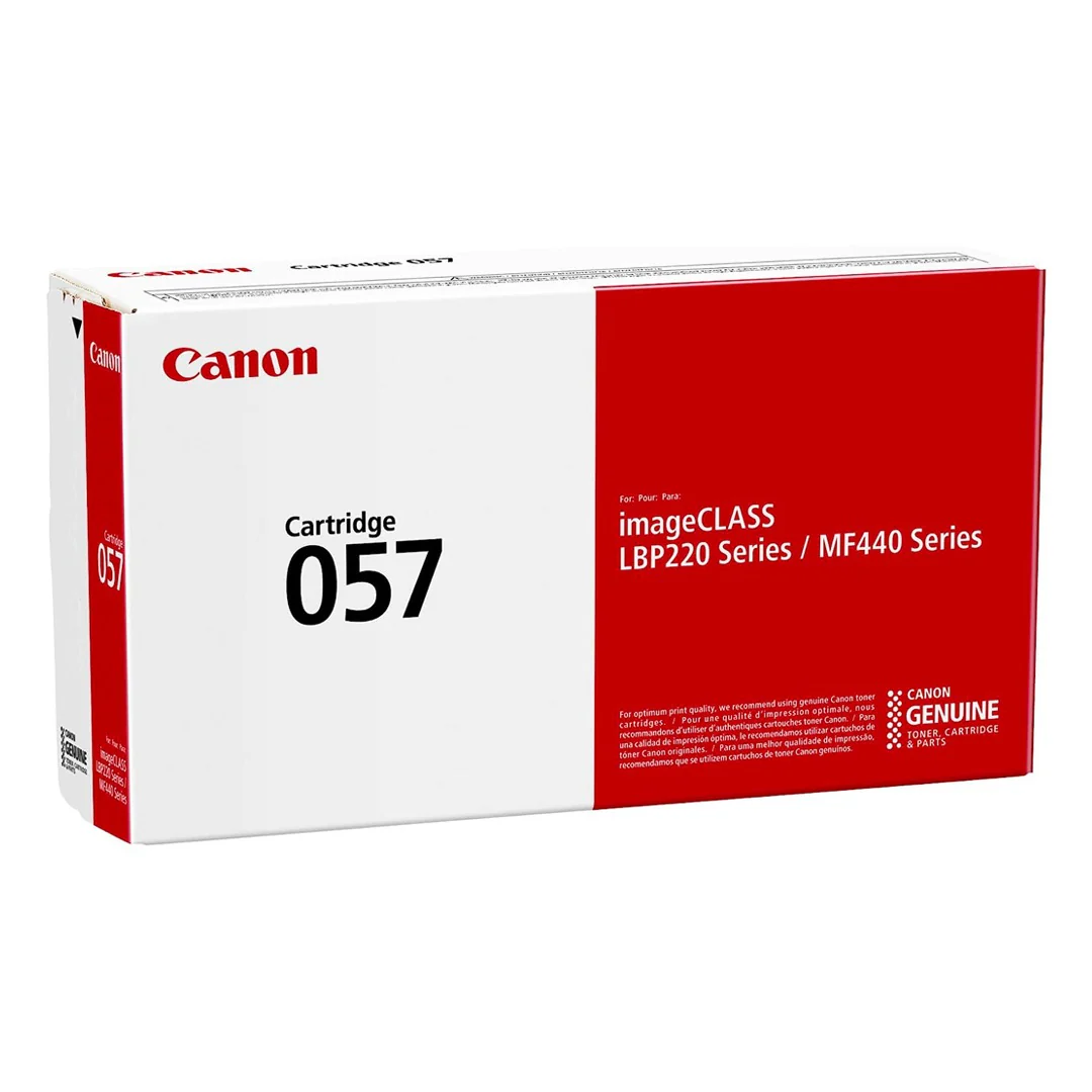 Canon 057 Black Toner Cartridge – 3.1K Pages/ Black Color/ Toner Cartridge - Image 2