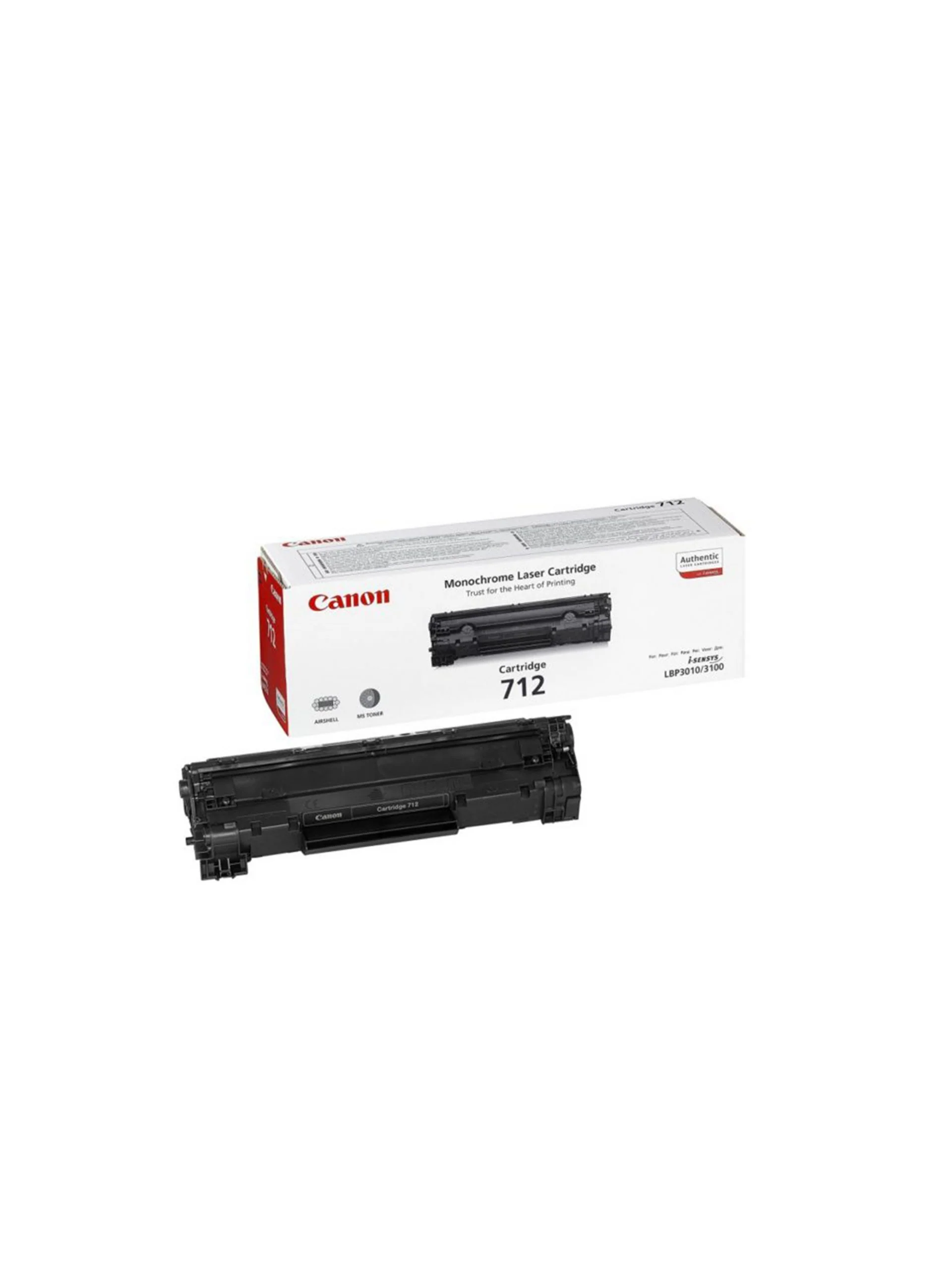 Canon 712 Black Toner Cartridge
