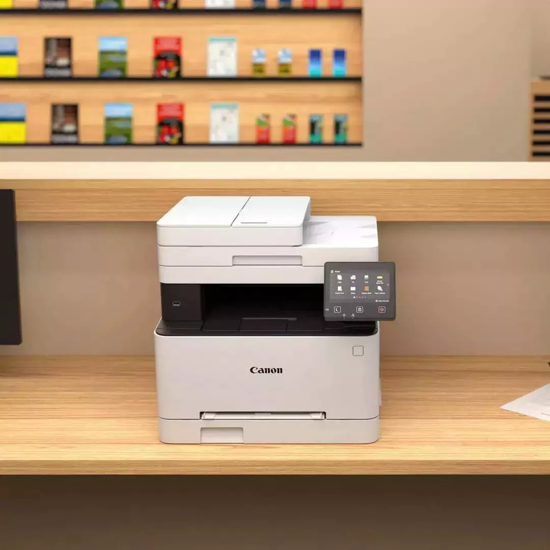 Canon Color LaserJet i-SENSYS MF657Cdw - 21ppm / 1200dpi / A4 / USB / Wi-Fi / Color Laser - Printer - Image 3