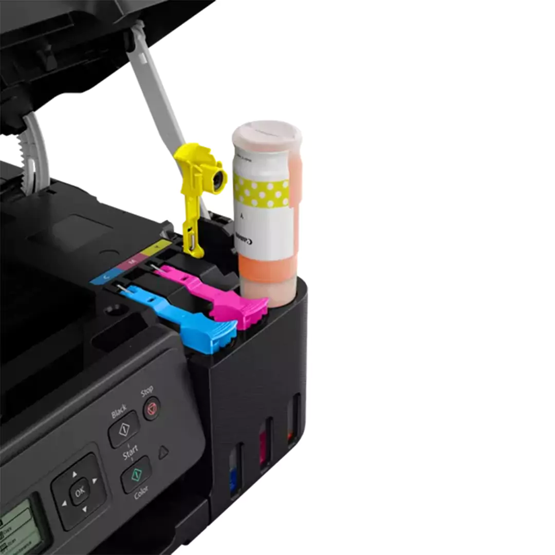 Canon PIXMA G3470 Wireless All-in-One MegaTank Printer - 11ppm / 4800dpi / A4 / Color / White + Bundle with A4 Paper - Image 4