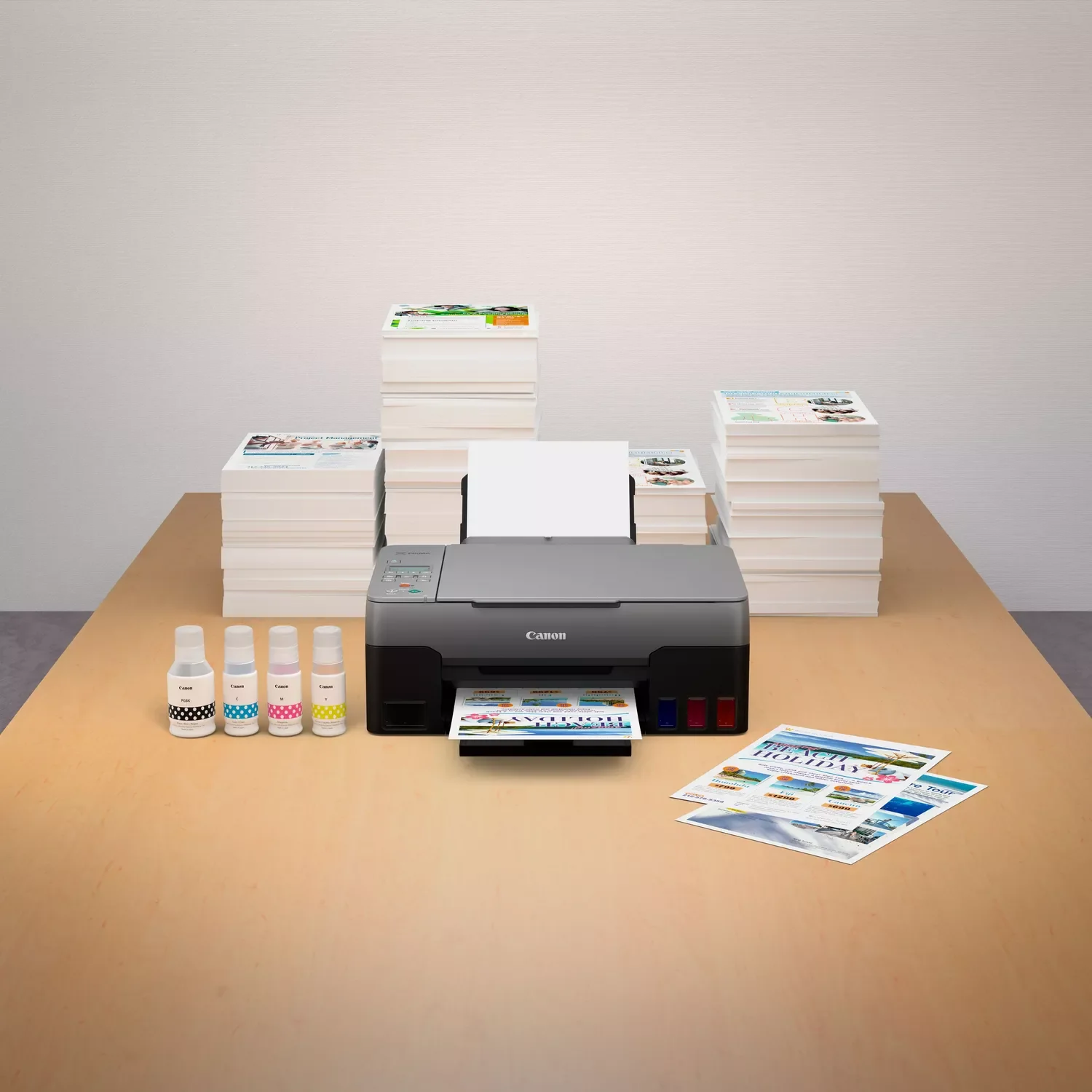 Canon PIXMA G3420 Wireless Colour 3-in-1 Refillable MegaTank Printer - Image 6