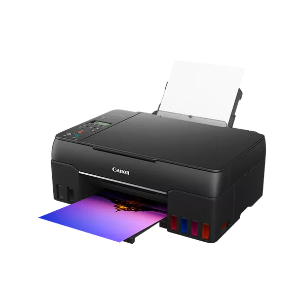 Canon PIXMA G640 Ink Tank Printer - 3.9 ipm / A4 / USB / LAN / W-Fi / Cloud / Color Inkjet - Printer - Image 5