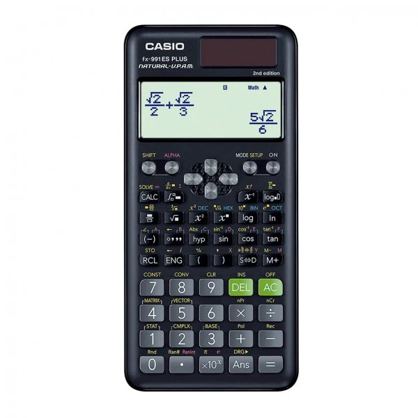 CASIO FX-991ES Scientific Calculator – Plus 2nd Edition / Black