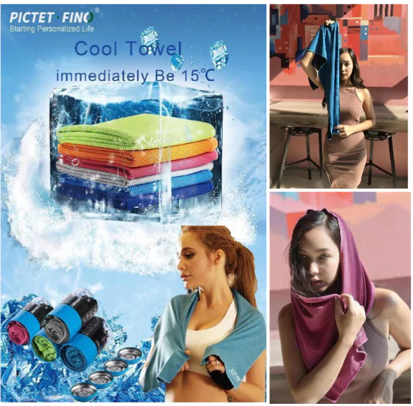 Cool Towel RH24 - 30x120cm / Blue - Image 3