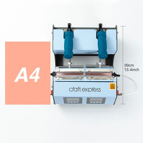 Craft Express 3 in 1 Two Station Mug Press – Ice Blue - Image 10