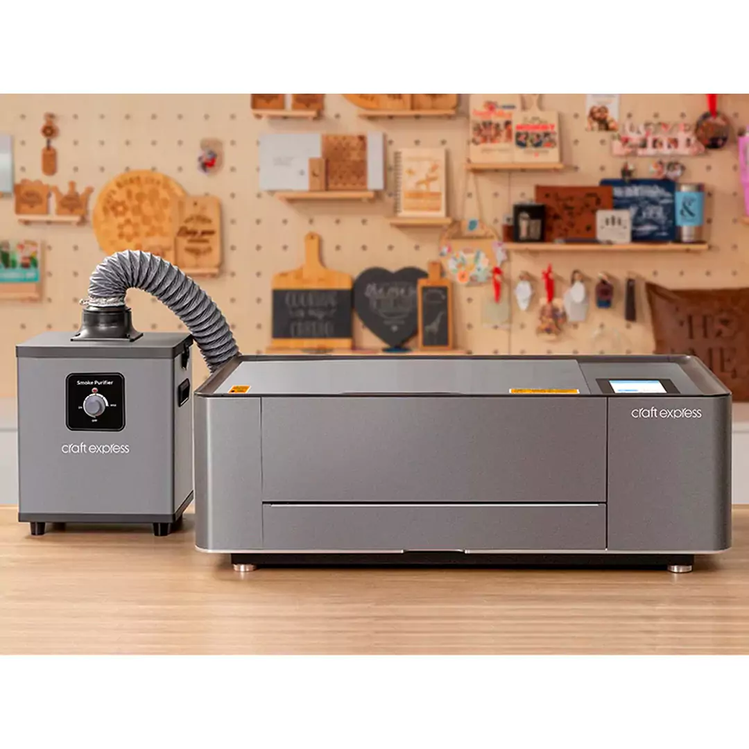 Craft Express ARC C1 50W CO2 Laser Engraving & Cutting Machine - Image 16