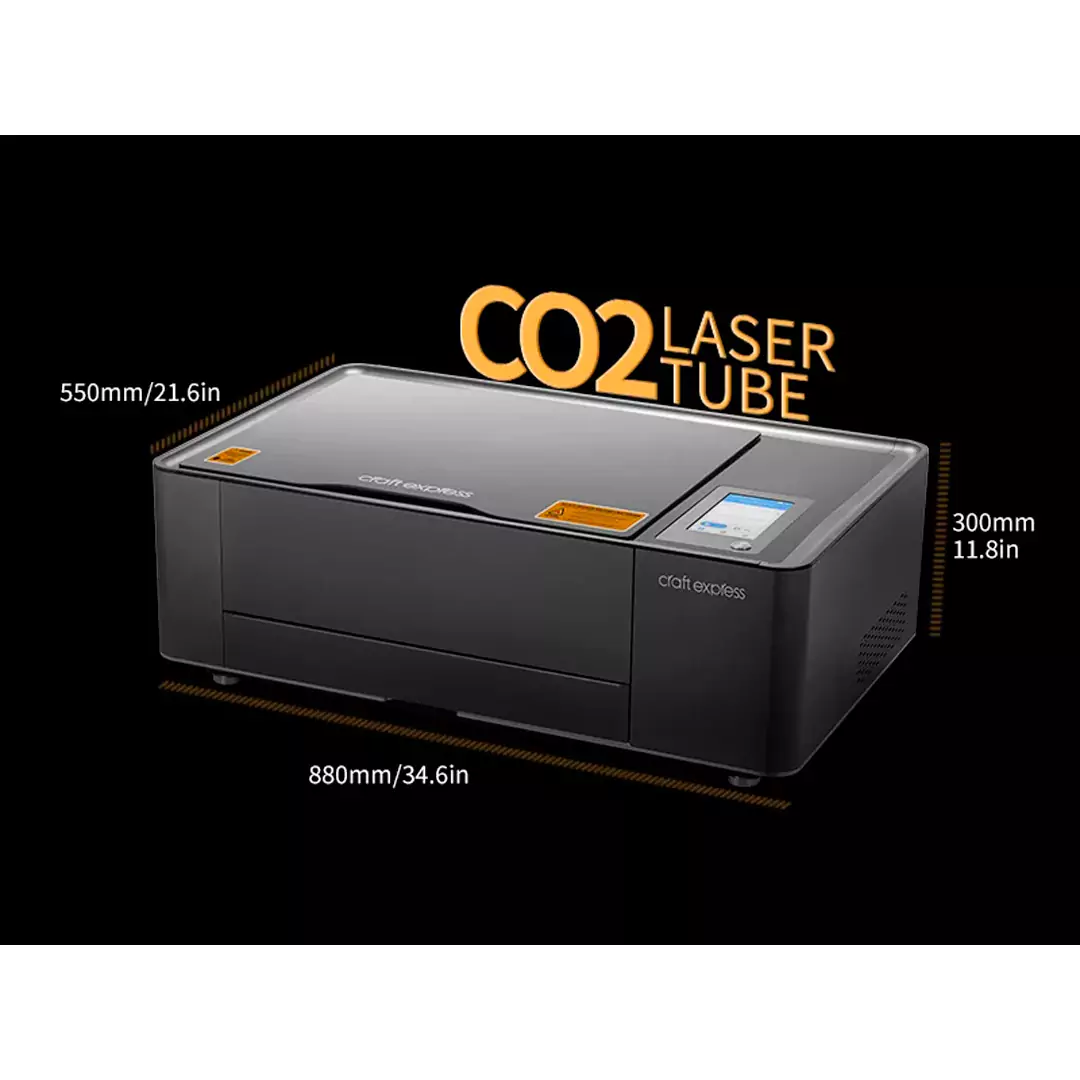 Craft Express ARC C1 50W CO2 Laser Engraving & Cutting Machine - Image 9