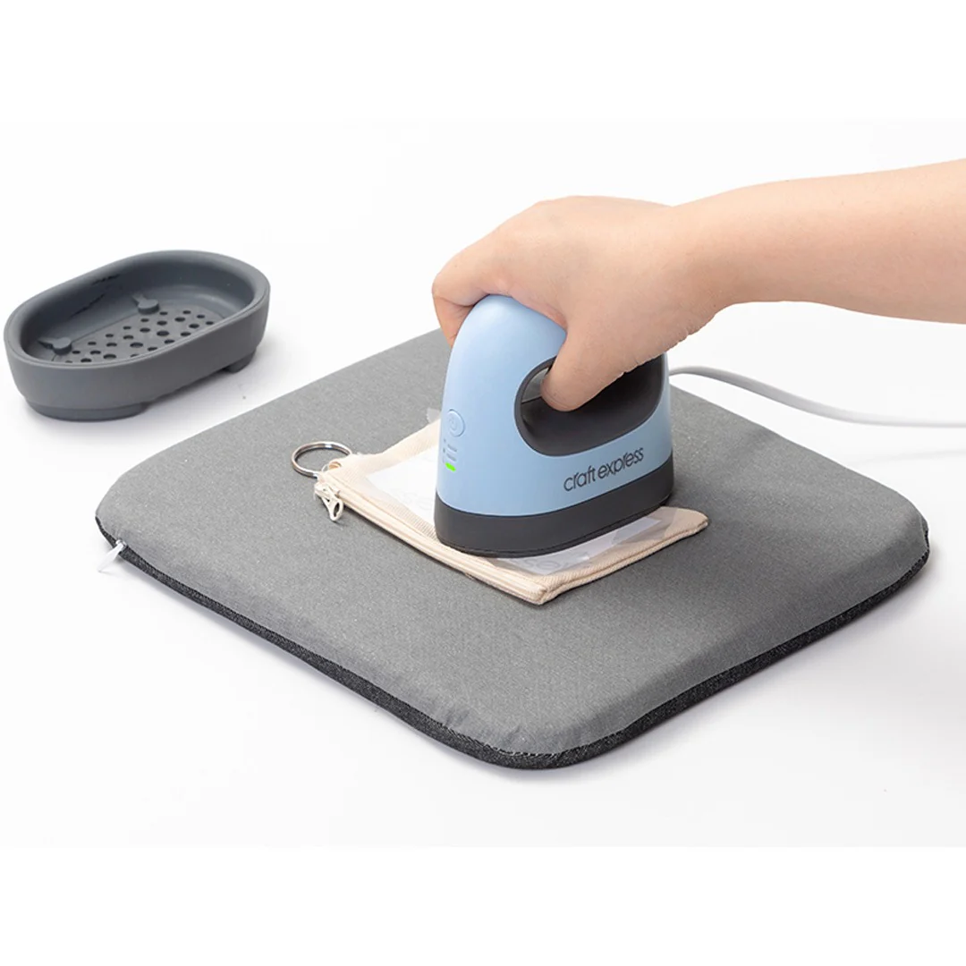 Craft Express Eco Mini Heat Press – 5.8x9cm / Light Blue - Image 2