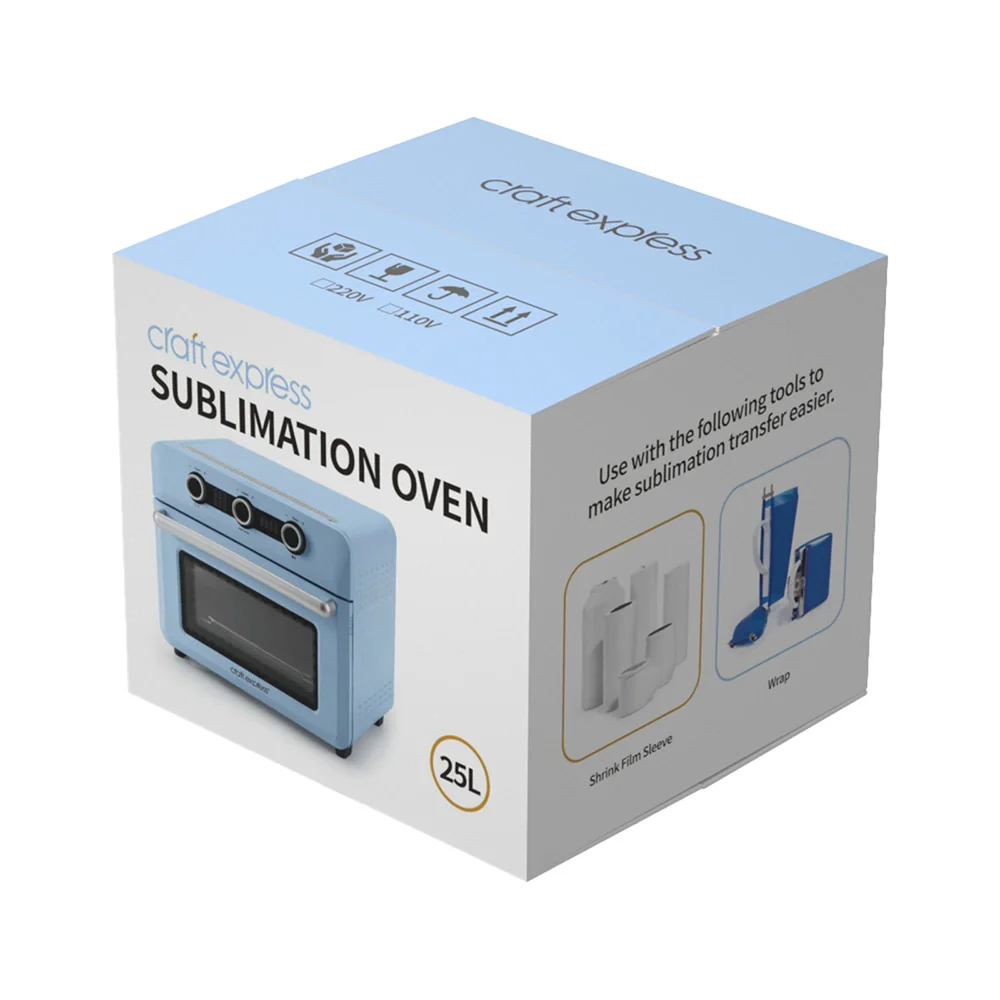 Craft Express Elite Sublimation Oven – 25L / Light Blue - Image 9