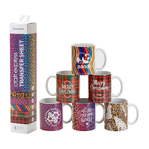 Craft Express Sublimation Transfer Sheet Package B – 6 Designs / 30.5 x 30.5 cm Sheets - Image 9