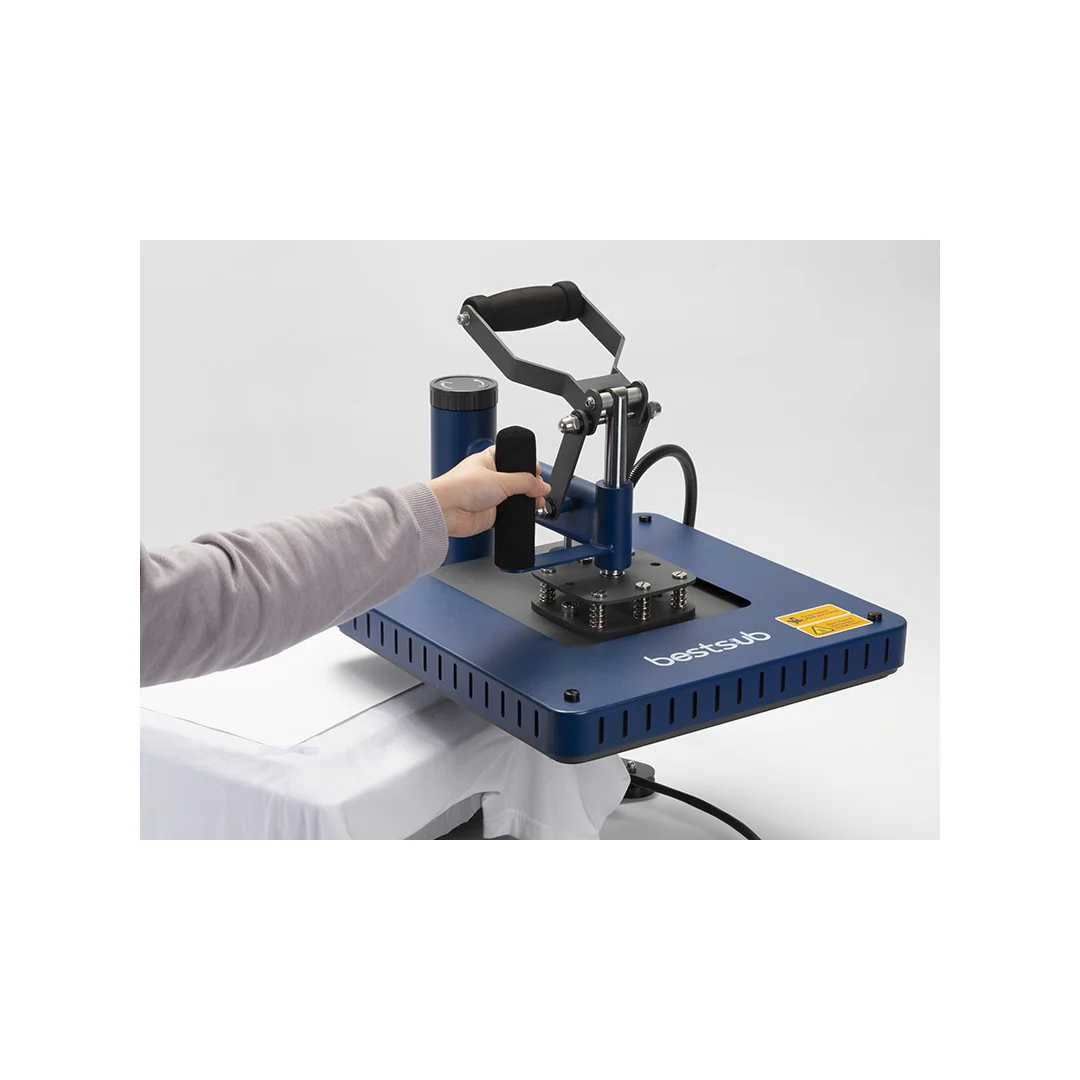 BestSub Swing Away Flat Heat Press – 38 x 38 cm / Seychelles Blue - Image 12