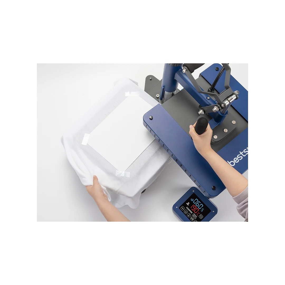 BestSub Swing Away Flat Heat Press – 38 x 38 cm / Seychelles Blue - Image 13