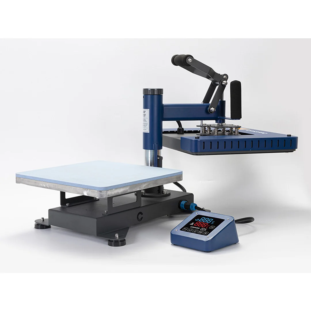 BestSub Swing Away Flat Heat Press – 38 x 38 cm / Seychelles Blue - Image 5