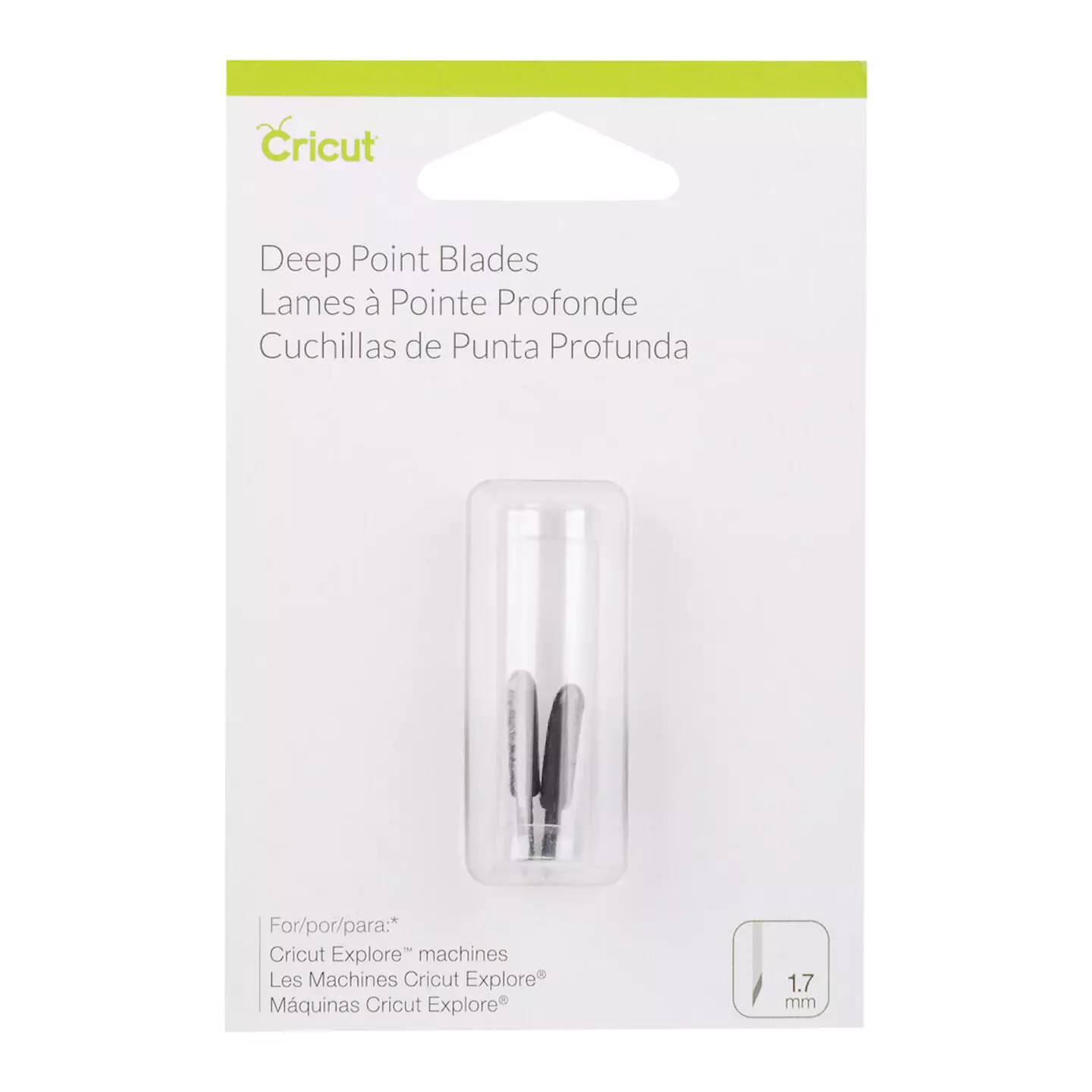 Cricut Explore/Maker Deep-Point Replacement Blades - 2 Pack - Image 2