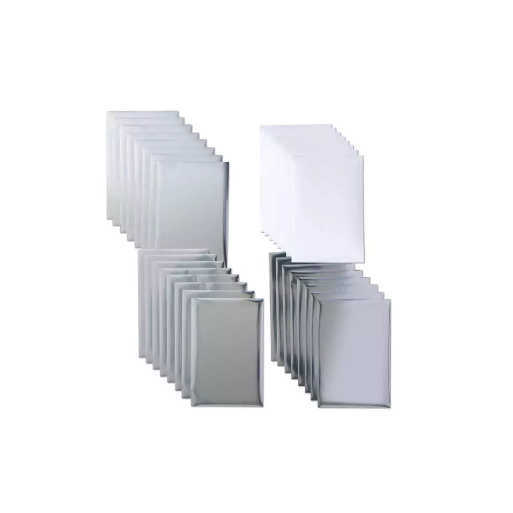 Cricut Foil Transfer Sheets - Silver/ 10 x 15 cm/ 24 Sheets - Image 2