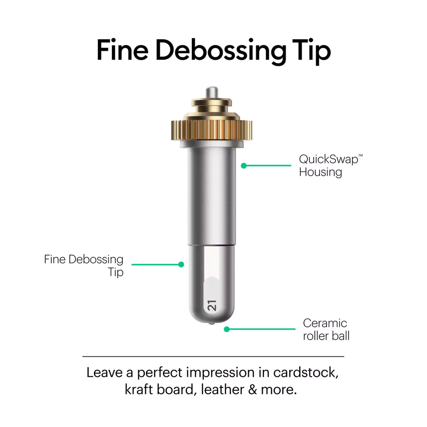 Cricut Maker Debossing Tip - Image 2