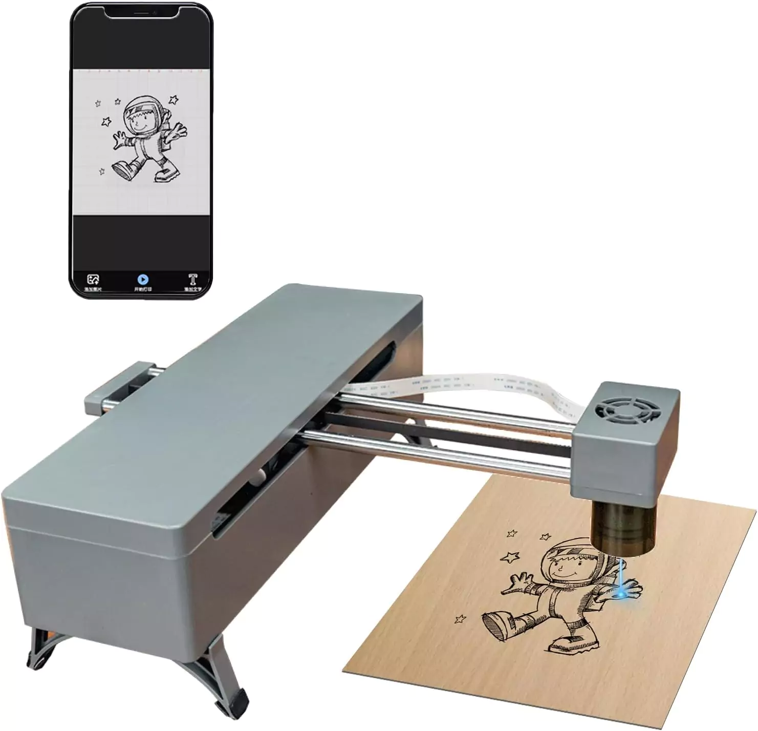 DAJA DJ7 Portable Desktop Laser Engraver & CNC Machine