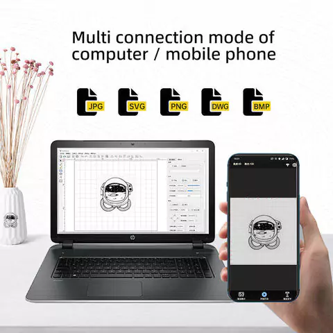 DAJA DJ7 Portable Desktop Laser Engraver & CNC Machine - Image 4